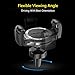 ABLEGRID Wireless Car Charger, 10W/7.5W Qi Fast Charging Car Mount Air Vent Phone Holder for iPhone, Samsung Galaxy/Note, LG, More Smartphones