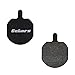 Gekors Semi-Metallic Bicycle Disc Brake Pads for Hayes MX-2/MX3/MX4, 1 Pair, Black