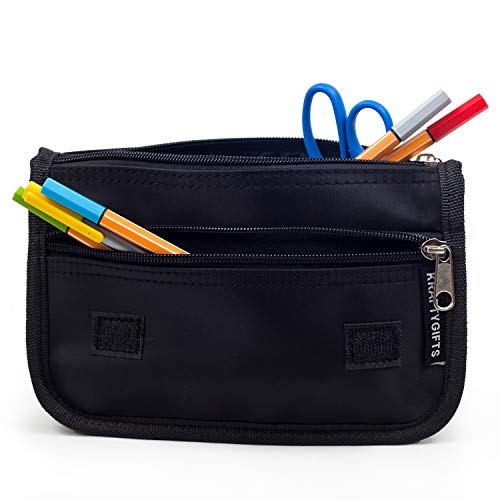 Personalised-School-Pencil-Case-Dirt-Bike-Motocross-Stationary-Bag-Boys-ST512-Black