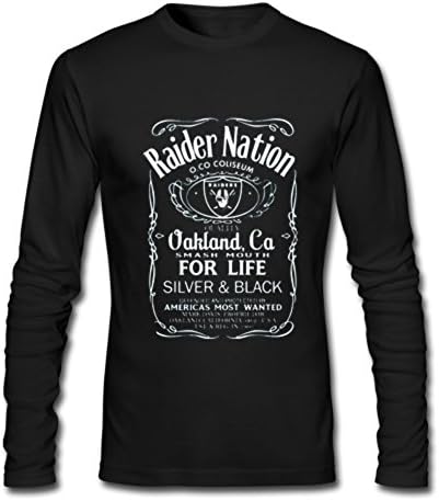 Raider Nation Custom Men's Long sleeve T-shirt Tee X-Large