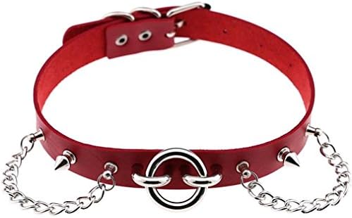 Choker with Stud New Sexy Collar Chain Pu Leather Choker Belt Necklace Women Gothic Jewelry