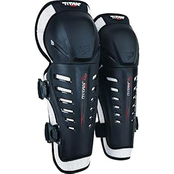 Fox Racing Titan Race Adult Knee/Shin Guard Off-Road Motorcycle Body Armor - Black/One Size