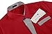 COOFANDY Men's Fashion Print Dress Shirt Casual Cotton Button Down Shirts (M, RED1)