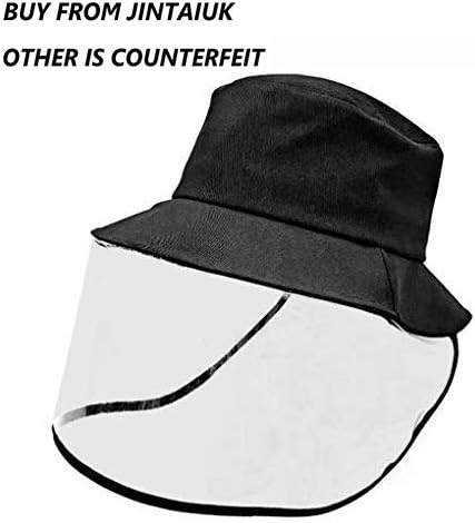 JINTN Unisex Sun Protection Bucket Cap with Moveable Face Viosr UV Protective Fishman Hat Outdoor Dustproof Cap Windproof Cotton Hat Full Face Hat Anti-dust Fisherman Hat for Adults kids