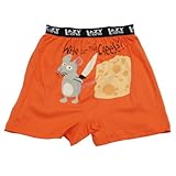 Who Cut The Cheese? Boxer Leisure Sleep Short Lazy One