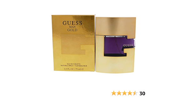 Amazon.com: Guess Guess Gold Eau De Toilette Spray for Men, 2.5 Oz :  Belleza y Cuidado Personal