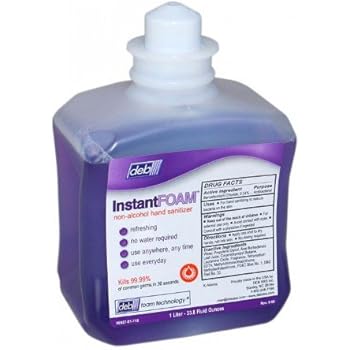 Amazon.com: Deb IFS1L Sanitizer, Instant FOAM Hand