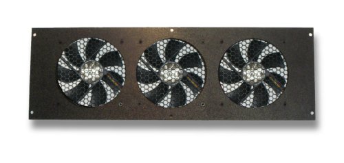 Coolerguys Cabcool1203 Three 120mm Fan Cooling Kit w/thermal control for Cabinet or Home Theaters