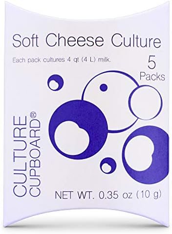 Mesophilic Direct Set Cheese Culture for Soft Cheese - 5 Pack