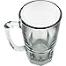 German Style Oktoberfest Extra Large Glass Beer Mug - 34 oz (1)