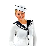 Adult Sailor Girl Set - Hat and Scarf