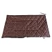 Tinksky Pet Dog Cat Soft Fleece Thermal Bed Mat Cushion Thermal Self-Heating Bed Pads for Pets - Size M (Brown)