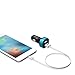 iXCC 24W Dual-Port USB Car Charger High Speed Charging Adapter for iPhone 7 6s Plus, iPad Pro Air Mini, Galaxy S7 S6 Edge, Note 5, LG, Nexus and More - White