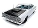 1969 Plymouth Road Runner Post Coupe White Hemmings Muscle Machines Limited Edition to 1002 Pieces Worldwide 1/18 Diecast Model Car by Autoworld AMM1147