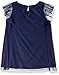 Nautica Girls' Two Piece Short Sleeve Legging Sets