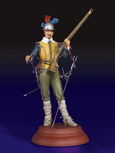 MiniArt 1/16 Scale Netherlands Musketeer. XVII c. - Historical Figures Series Plastic Model Kit #16010 - Thumbnail 3