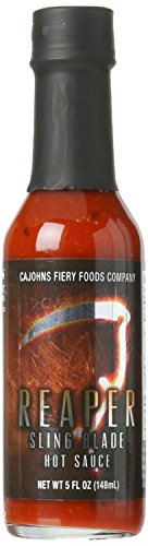 Cajohns Reaper Sling Blade Hot Sauce, 3 Pack