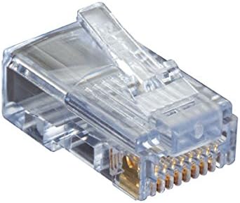 Black Box Corp CAT5e EZ-RJ45 Modular Plugs, 100-Pack C5EEZUP-100PAK
