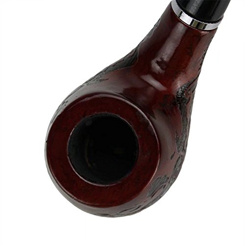 Paddsun Classic Wooden Durable Tobacco Smoking Pipe - Thumbnail 3