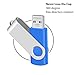 Enfain 10-Pack 2GB USB 2.0 Blue Thumb Drives for Storing and Transferring Small Digital Files