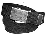 Web Belt : Premium Quality Web Belt Military Strength, Best Web Belt for Men & Women. Smooth Buckle with No Sharp Edges, and Soft, Strong Belt Ribbon by Run Baby Sport.