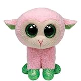 Ty Basket Beanies Babs the Pink Lamb