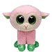 Ty Basket Beanies Babs - Pink Lamb