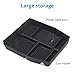VANJING Compatible with Center Console Organizer Tray Ford F150 15 16 17 2015 2016 2017 Armrest Box Secondary Storage with A Car Cleaner Brush