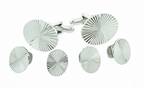 JJ Weston Starburst Tuxedo Cufflinks and Shirt Studs. Made in the USA.