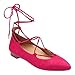 Vionic Womens Gem Lucinda Lace Up Ballet Flat