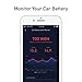 nonda ZUS Smart Car Charger - 24W 4.8A with 2 USB Ports, Car Battery Health Monitor, Car Finder, Mileage Record, No OBD Required