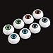 WINOMO 8PCS Hollow Eyeball Mask Halloween Horror Props Costume Plastic Eyeballs for Halloween
