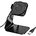 KIMILAR Compatible with Ticwatch Pro Charger Dock, Premium Aluminum Charging Stand Cable Cord Station Cradle Base Attached 4.2ft USB Cable Accessories for Ticwatch Pro Smartwatch (Black)