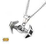 Star Wars, TIE Fighter, 316L Surgical Stainless Steel, 18 Inches, Steel