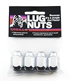 Gorilla Automotive 71127B Acorn Lug Nuts (12mm x 1.25 Thread Size)