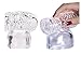 Massager Attachments, Massager Accessories Attachment Silicone- Two Different Styles (Clear)