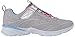 Skechers Kids Girls' Swirly Shimmer Time Running Shoe,Light Gray/Multi,