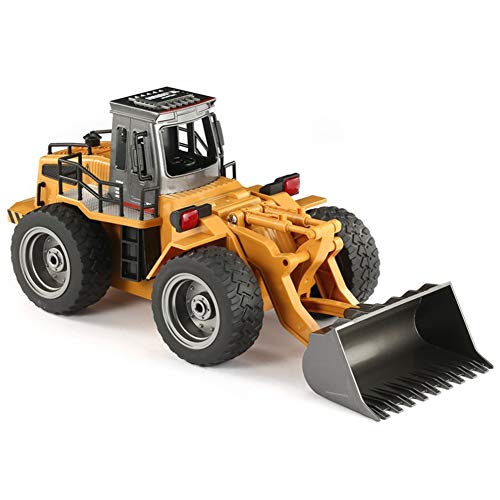 W&HH 6 Kanal RC Radlader,1:18 Ferngesteuerte Baufahrzeuge, Jungen Und Kinder Von 6 Bis 14 Jahren