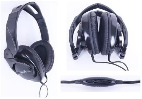 JWIN JH-P350BLK Professional Reference Digital Stereo Super Bass Headphones
