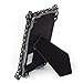 Bike Chain Picture Frame by Resource Revival | Recycled Bicycle Photo Holder | Rustic and Modern Metal Display Created for the Adventurer - 4x6