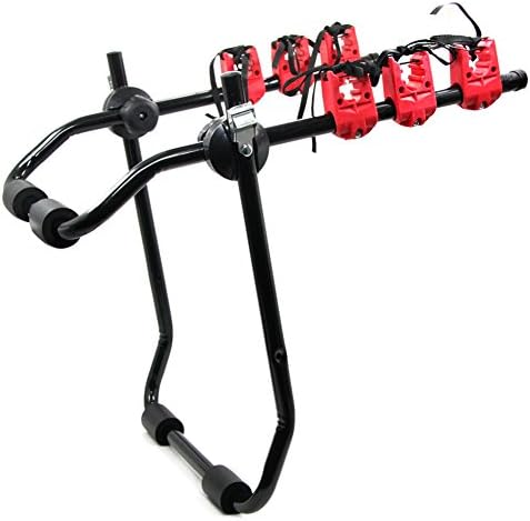 Elecrelive Bike Hitch Trunk Mount Rack Bicycle Carrier Fits Mount Carrier Car Truck Trailer Bicycle Stand Storage for SUV and MPV (Style 3)