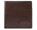 Big Skinny Men's World Leather Bi-Fold Slim Wallet, Holds Up to 35 Cards, Brown