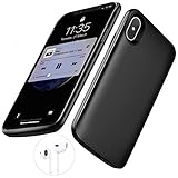 iPhone X Battery Case,[6000mAh] iphonex Portable Charger,Portable Rechargeable Protective Charging Case Slim for Apple iPhone 10,Support Lightning Earphone and Sync-though(Black)