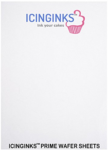 Icinginks Latest Edible Printer Bundle, Includes 50 Edible Sheets, Refillable Edible Cartridges, Edible Cleaning Kit, Cake Printer, Edible Ink Printer, Edible Image Printer, Canon Edible Printer