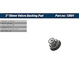 GP12601 Hook and Loop Rotary Backing Pad with 5/8''-11 Thread, Sanding, Polishing Backer/Diameter 2 inch