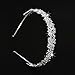 Hairband-Foxnovo Bridal Crowns Headband Crystal Tiaras for Wedding