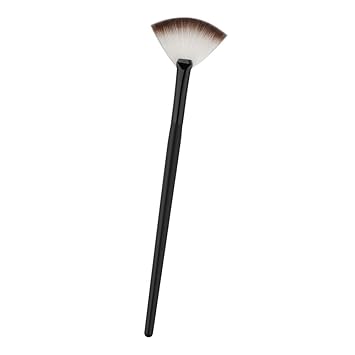 Electomania Small Fan Shape Makeup Brush Cheek Face Powder Foundation Blush Bronzer Brush Cosmetic Tool