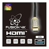Fusion4K High Speed 4K HDMI Cable (4K @ 60Hz) - Professional Series (30 Feet) CL3 Rated