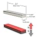 TAQTON Neodymium Bar Magnets, N52, 2½ x ½ x ¼