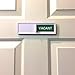 White Do Not Disturb Sign for Home, Hotels, and Offices (Don't Disturb, Welcome Signs)